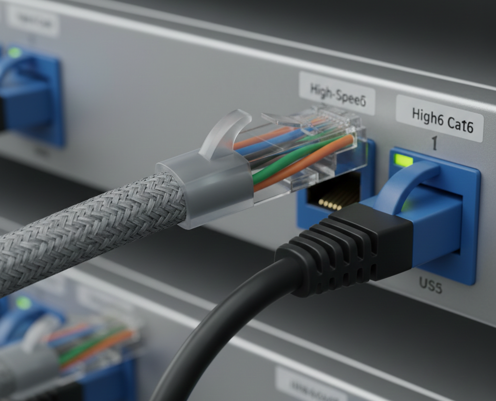 High-Speed CAT6 & CAT5 Cables