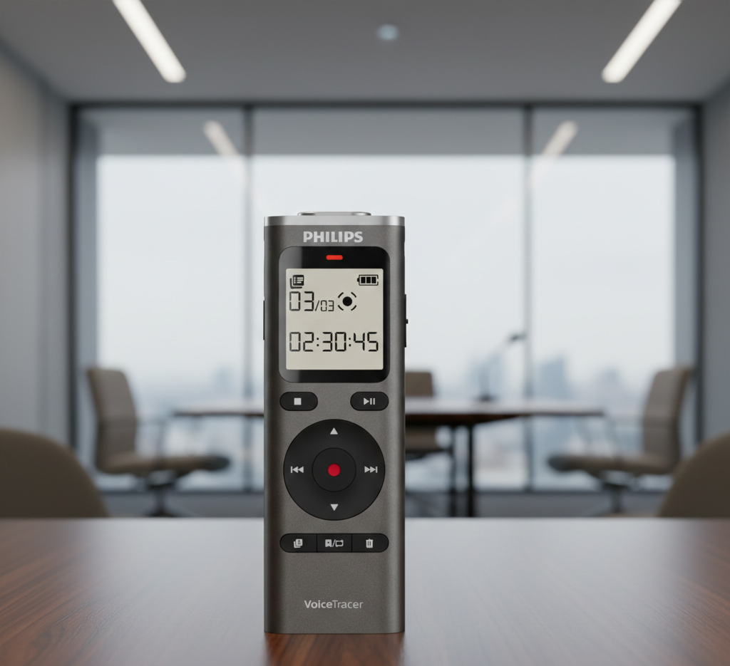 Philips VoiceTracer DVT1170 8GB Audio Recorder