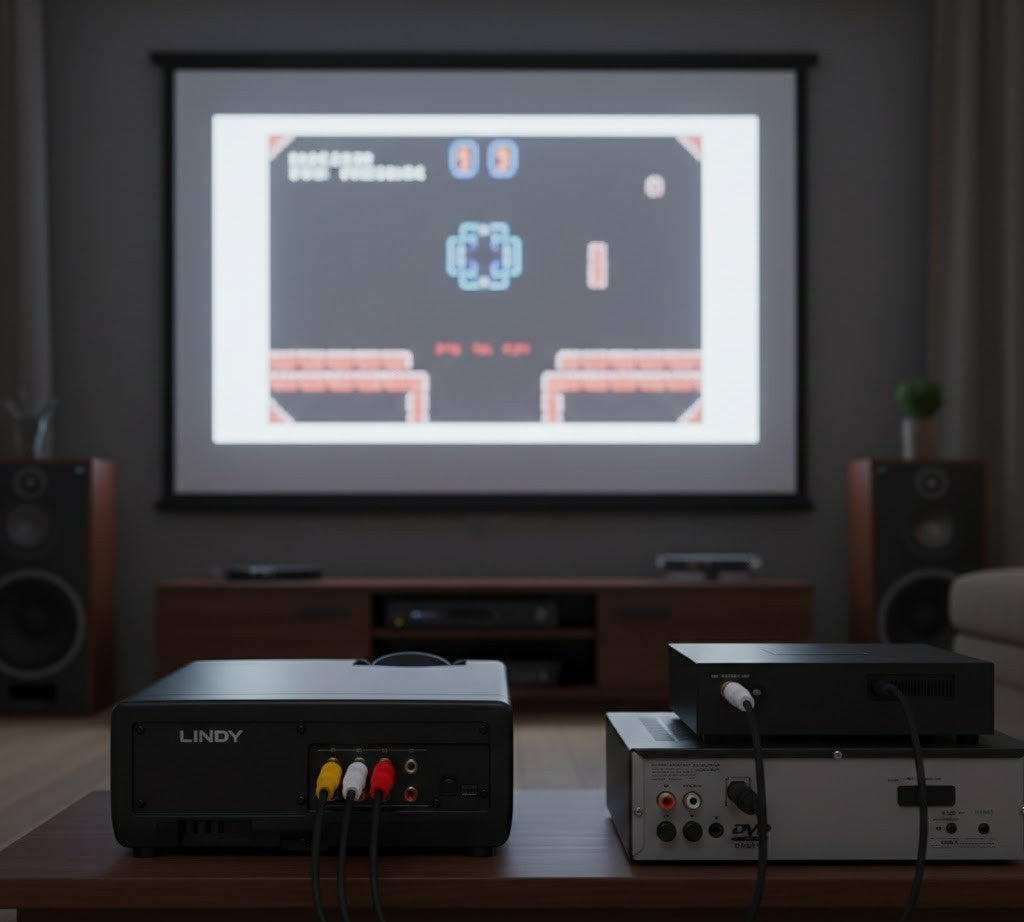 Lindy 3×RCA AV Cable