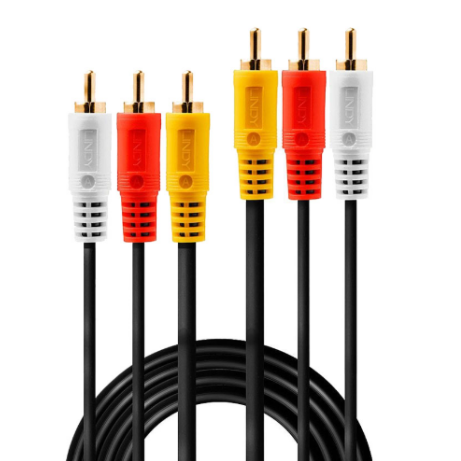 Lindy 3×RCA AV Cable