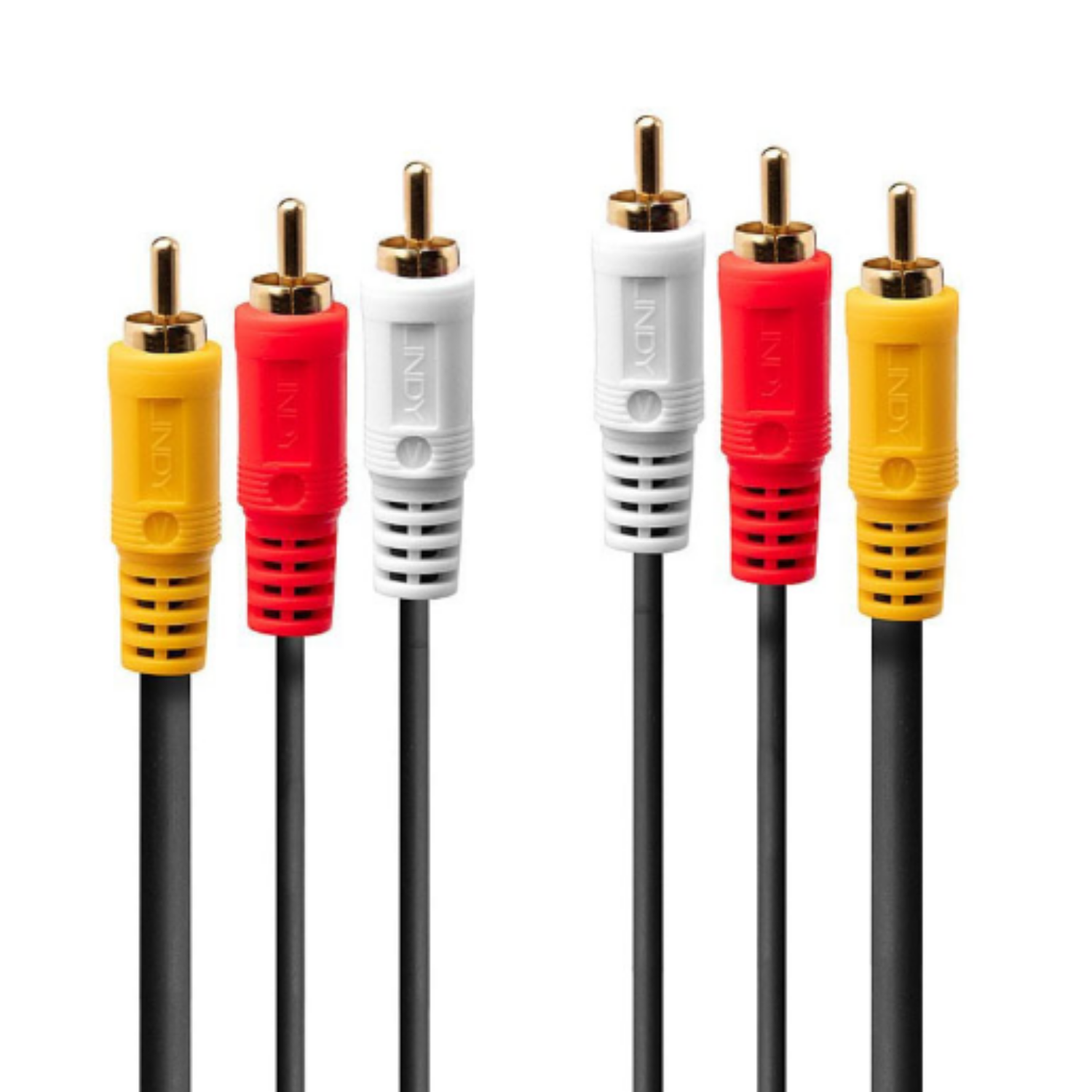 Lindy 3×RCA AV Cable
