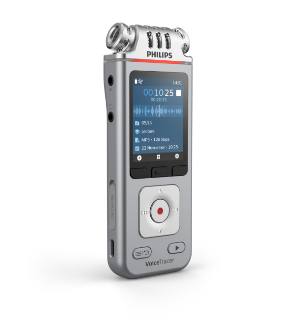 Philips VoiceTracer DVT2510 8GB Meeting & Lecture Recorder